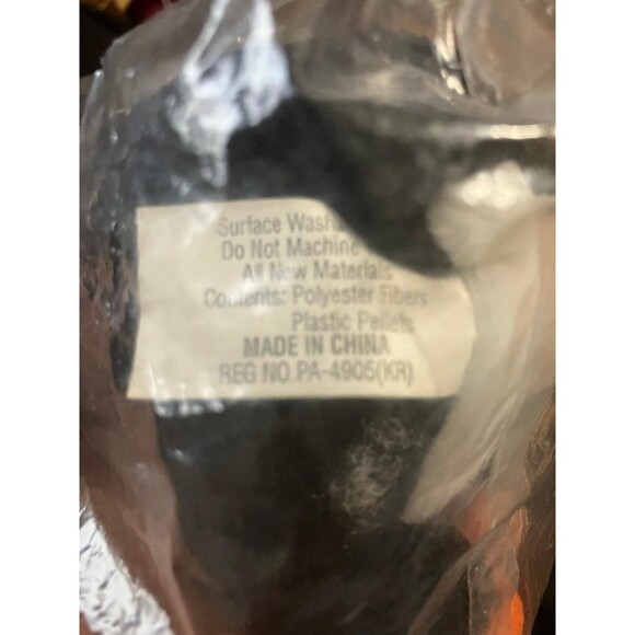 Coca-Cola 1997 Penguin Bean Bag Plush Stuffed Animal 7” with Coke Bottle NWT - Picture 6 of 6